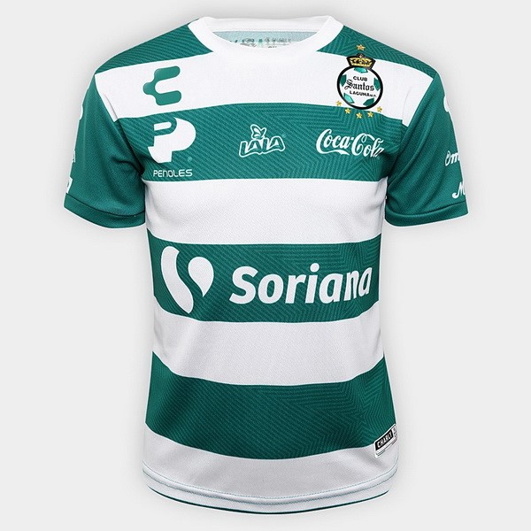 Camiseta Santos Laguna Replica Primera Ropa 8 19 Blanco